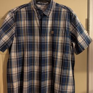 Men's Carhartt Relaxed Fit Short Sleeve Shirt Size XL